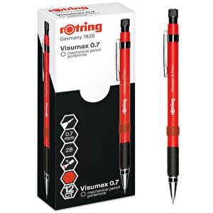 Rotring Visumax Versatil Uçlu Kalem 0.7 mm Kırmızı