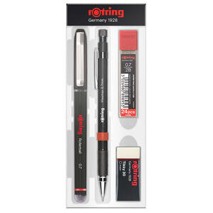 Rotring Ofis Seti Visumax Versatil Kalem 0,7 mm + Roller Kalem Siyah