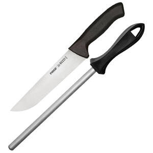 Pirge Ecco Kasap Bıçağı No:3 19 cm + Oval Masat 20 cm