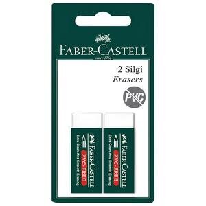 Faber-Castell 7085/20 Büyük Boy Beyaz Silgi 2'li Paket