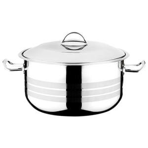 Uçe 28 cm Kapaklı Çelik Tencere