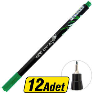 Bic Intensity Fineliner Kalem 0.4 mm Yeşil x 12'li