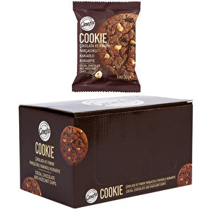 Onefis Çikolata Parçalı & Fındıklı Cookie 30 g x 12'li Fiyatı