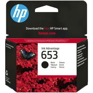 HP 653 3YM75AE Siyah Orijinal Kartuş