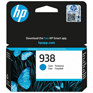HP 938 4S6X5PE Mavi Orijina Kartuş