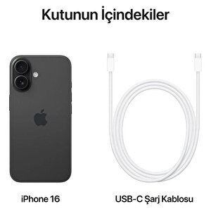 Apple iPhone 16 128GB Siyah - Apple Türkiye Garantili Fiyatı | Avansas