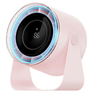 Daxi AirFlow AF02 Yeni Nesil Şarjlı Turbo Masa Fanı Pembe