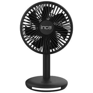 Inca IMF-16B Şarj Edilebilir 4 Kademeli Taşınabilir Masaüstü Fan Siyah