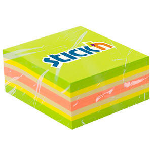 Hopax Stickn Yapışkanlı Not Kağıdı 50 x 50 250 Yaprak 5 Renk