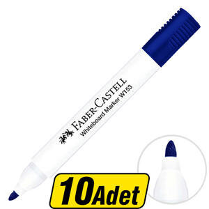 Faber-Castell W153 Tahta Kalemi Mavi 10'lu