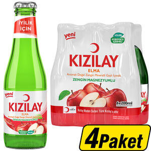 Kızılay Elma Aromalı Maden Suyu 24 x 200 ml