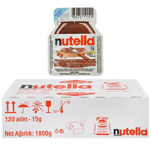 Nutella Kakaolu Fındık Kreması 15 g x 120'li