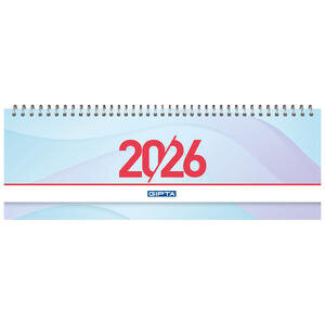 Gıpta 2026 Masa Takvimi 12 cm x 33 cm Karışık Renk