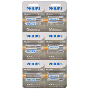 Philips Alkalin AA Kalem Kalem Pil 12'li Paket