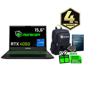 Monster Abra A5 V20.7.5 Oyun Bilgisayarı Intel i7 32GB Ram 1TB SSD Windows 11