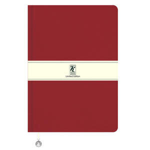 Keskin Color Limited Edition Çizgili Defter 17 x 24 cm 96 Yaprak Kırmızı