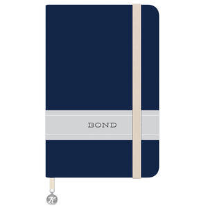 Keskin Color Bond Çizgili Defter 9 x 14 cm 96 Yaprak Lacivert