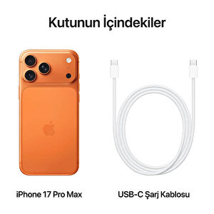 Apple iPhone 17 Pro Max 256GB Kozmik Turuncu - Apple Türkiye