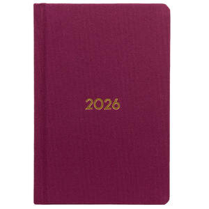 Ece Yeniköy Haftalık 2026 Ajandası 9 cm x 14 cm Karadut