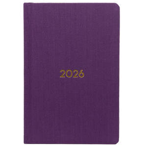 Ece Yeniköy Haftalık 2026 Ajandası 9 cm x 14 cm Mor