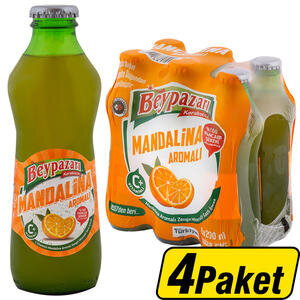 Beypazarı Mandalina Aromalı Maden Suyu 24 x 200 ml