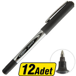 Assis Roller Kalem 0.7 mm Siyah 12'li