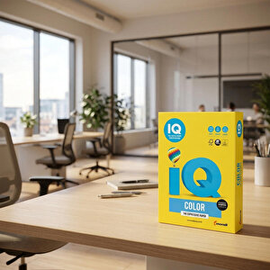 IQ Color A4 Sarı Fotokopi Kağıdı 80 g 1 Paket (500 Sayfa) Fiyatı
