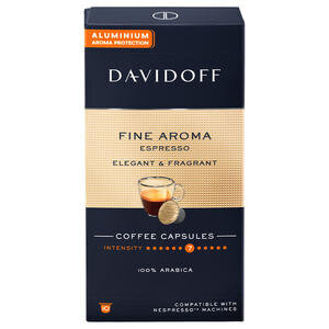 Davidoff Fine Aroma Espresso Elegant ve Fragrant 10'lu Kapsül Kahve
