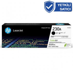 HP 230A W2300A Siyah Orjinal Toner