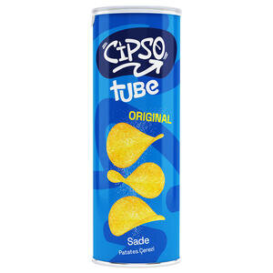 Cipso Tube Sade Patates Cips 160 g
