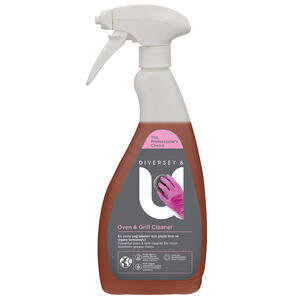 Diversey Yağ Lekeleri için Fırın ve Izgara Temizleyici 750 ml