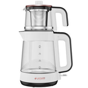 Arçelik CM 6964 Resital Elektirikli Çay Makinesi 2 Litre Beyaz