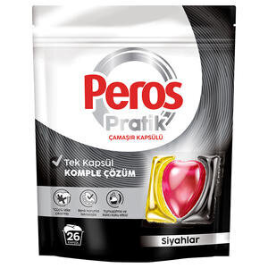 Peros Pratik Siyahlar Çamaşır Kapsülü 26’lı