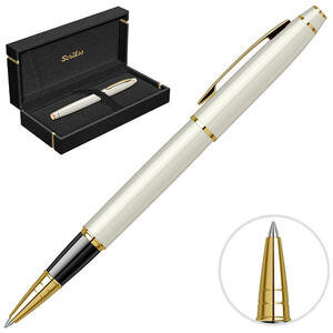 Scrikss Noble 35 Roller Kalem Özel Kutulu Beyaz Altın