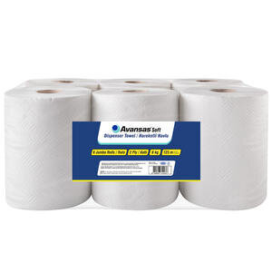 Avansas Soft Hareketli Kağıt Havlu 21 cm 6 kg - 6 Rulo