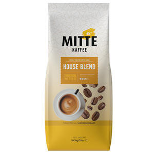 Mitte Kaffee House Blend Çekirdek Kahve 1000 g