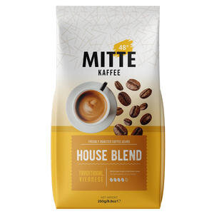 Mitte Kaffee House Blend Öğütülmüş Kahve 250 g