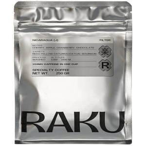 Raku Nicaragua Öğütülmüş Filtre Kahve 250 g