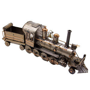 Dekoratif Metal Lokomotif Modeli