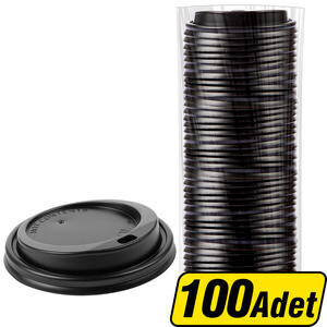 Asorty Delikli Karton Bardak Kapağı 14-16 oz 100'lü Paket