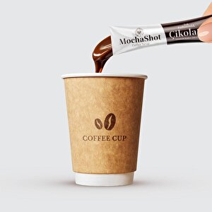 Mocha Shot Çikolata Aromalı Tek Kullanımlık Kahve Şurubu 13 ml x