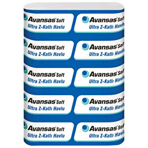 Avansas Soft Ultra Z Katlı Havlu 200 Yaprak 12'li 5 Paket - Çok Al Az Öde buyuk 2