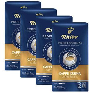 Tchibo Professional Caffe Crema Çekirdek Kahve 1000 gr 4 Paket - Çok Al Az Öde buyuk 1