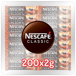 Nescafe Classic Stick Kahve 2 gr 200&#039;lü 10 Paket - Çok Al Az Öde
