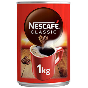 6 Paket - Nescafe Classic Hazır Kahve 1000 gr. Teneke Kutu buyuk 1