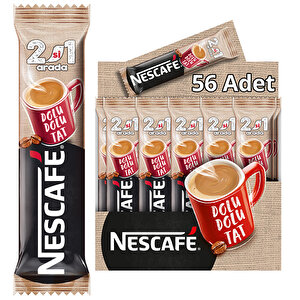 12 Paket - Nescafe 2'si 1 Arada 10 gr. 56'lı buyuk 1