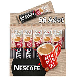 12 Paket - Nescafe 2'si 1 Arada 10 gr. 56'lı buyuk 3