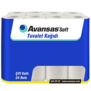Avansas Soft Tuvalet Kağıdı 24'lü Paket x 6 Paket - Çok Al Az Öde buyuk 1