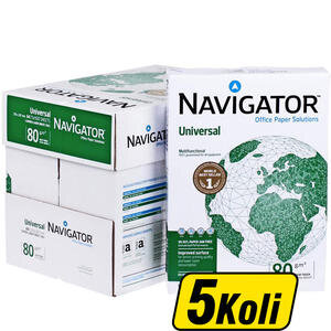 Navigator A4 Fotokopi Kağıdı 80 g 5 Koli (25 Paket) Çok Al Az Öde