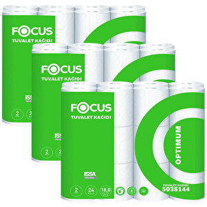 Focus Optimum 24'lü Tuvalet kağıdı Avantajlı Paket 3'lü buyuk 1
